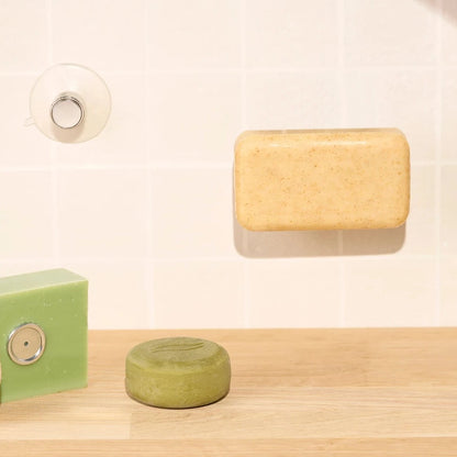 Magnetic soap dish: for optimal drying
