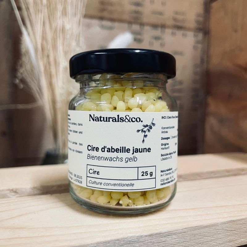 Cire d'abeille jaune par Naturals&Co