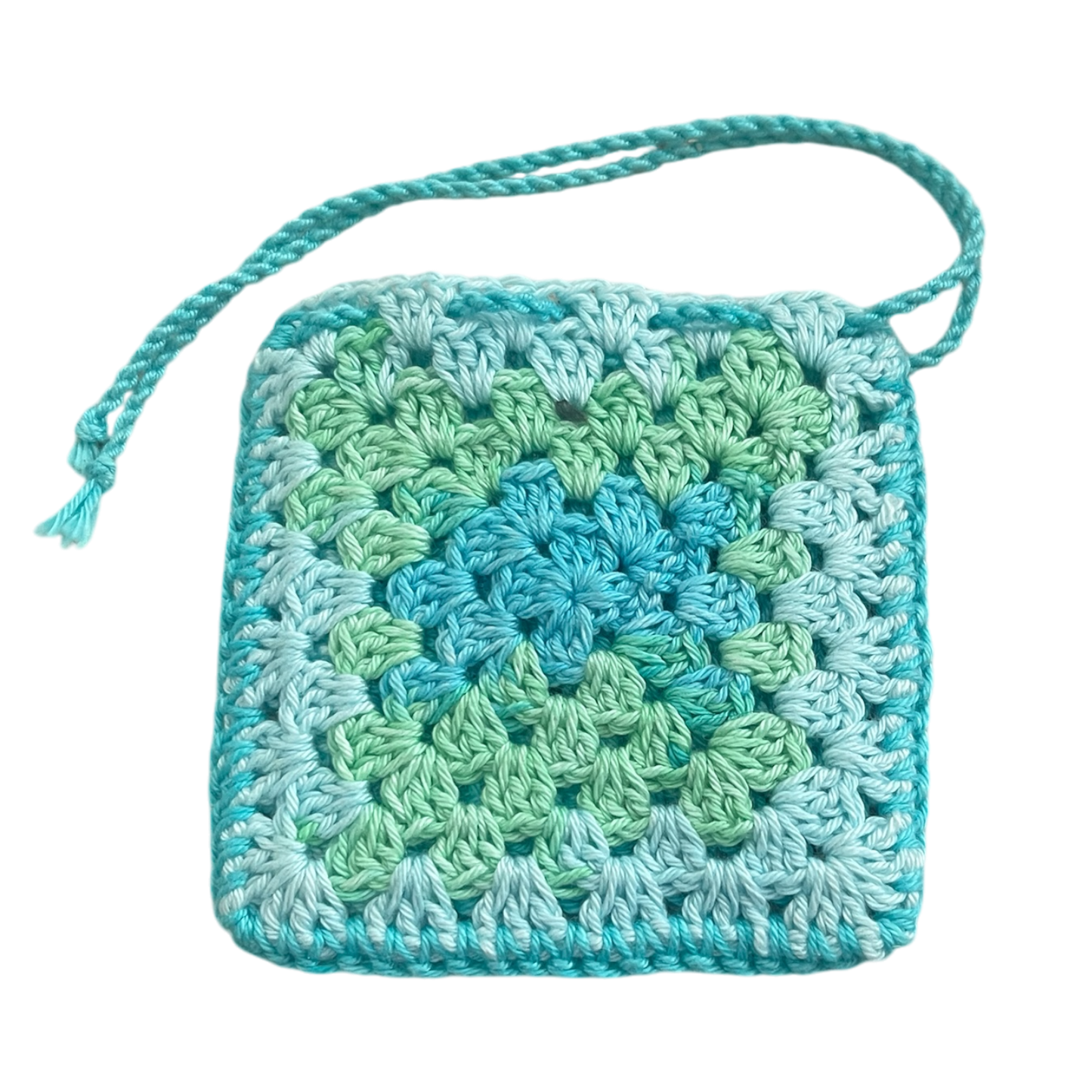 Pochette à savon au crochet