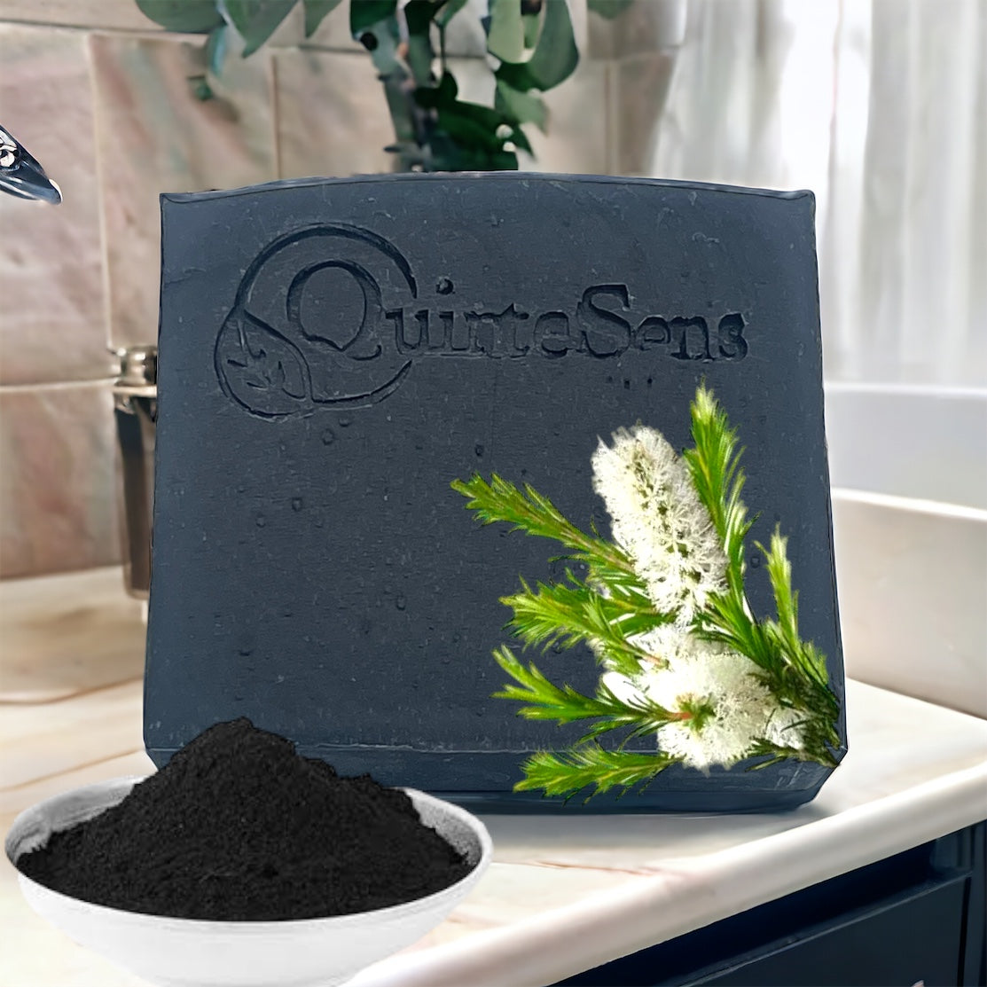 Charcoal and TeaTree: a dynamic soap for radiant skin