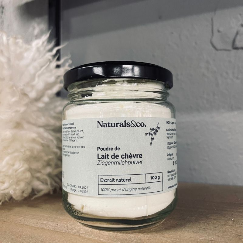 Poudre de lait de chèvre par Naturals&co