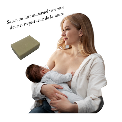 Breast Milk Soap: white gold with calming and softening properties