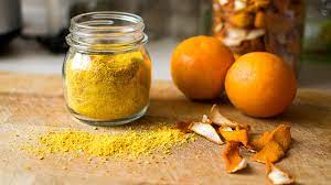 Orange Powder Shampoo: shine, softness and suppleness