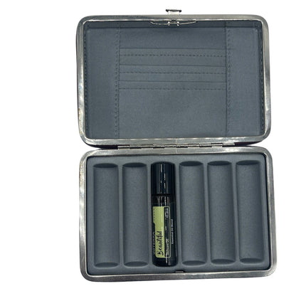 Storage box for 6 roll on essential oils