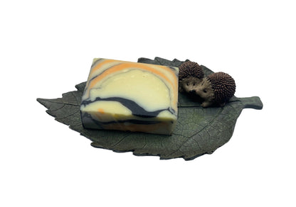 Hedgehog ceramic soap dish